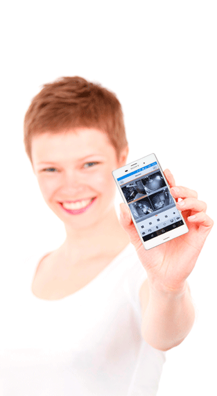 Nuestra aplicación de videovigilancia para smartphones